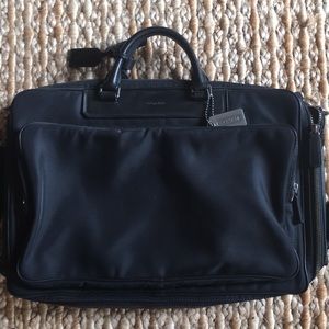 Leather Coach Briefcase